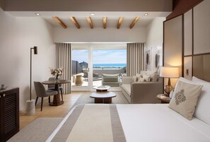 Deluxe Room, 1 King Bed (Grand Deluxe Room) | View from room - Conrad Chia Laguna Sardinia (Domus de Maria)