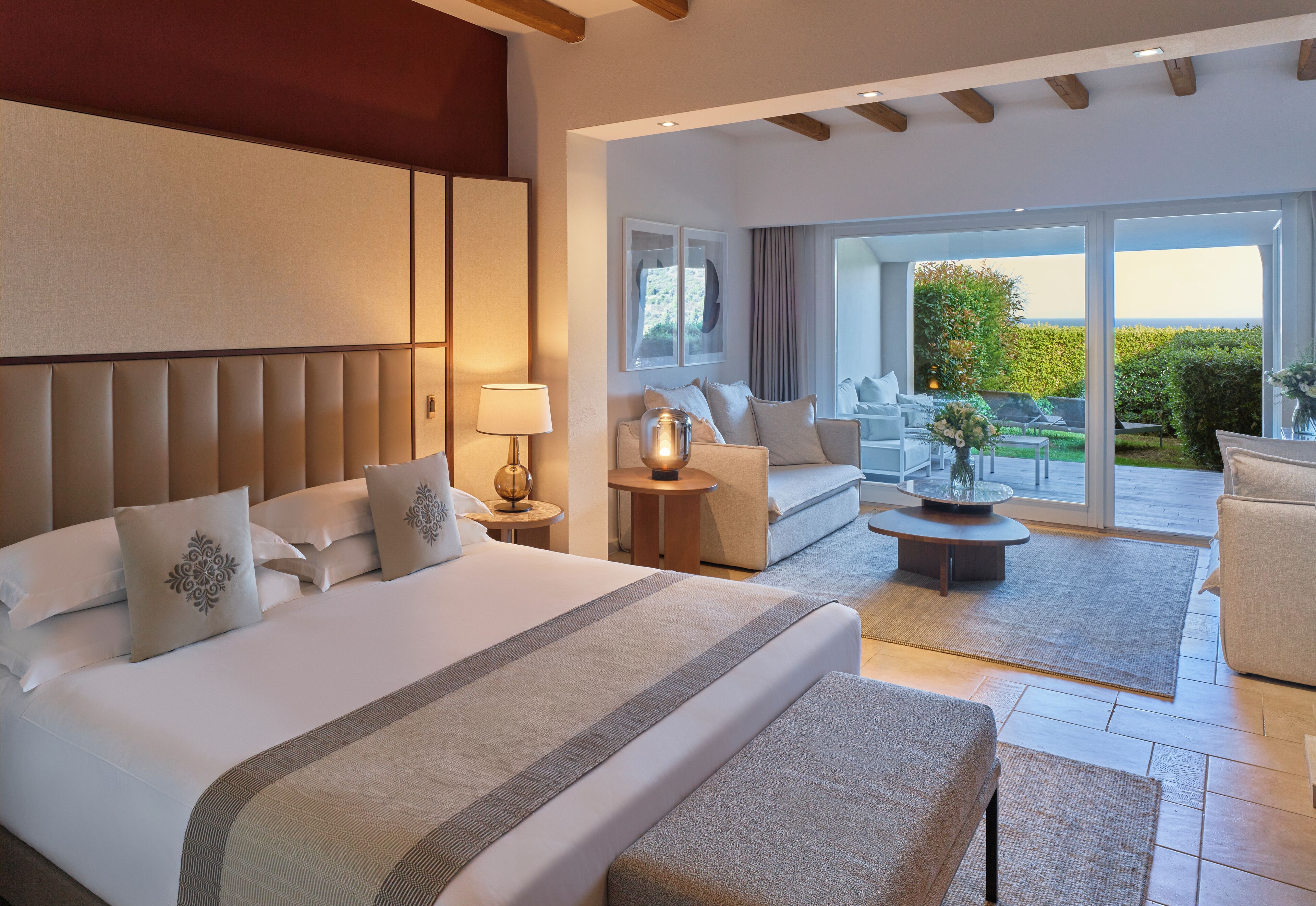 Suite Junior, 1 letto king (Garden) | Vista dalla camera