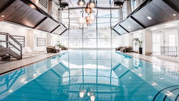 Indoor pool, outdoor pool, open 7:00 AM to 9:00 PM, free cabanas