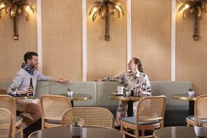 Sitteområde i lobbyen