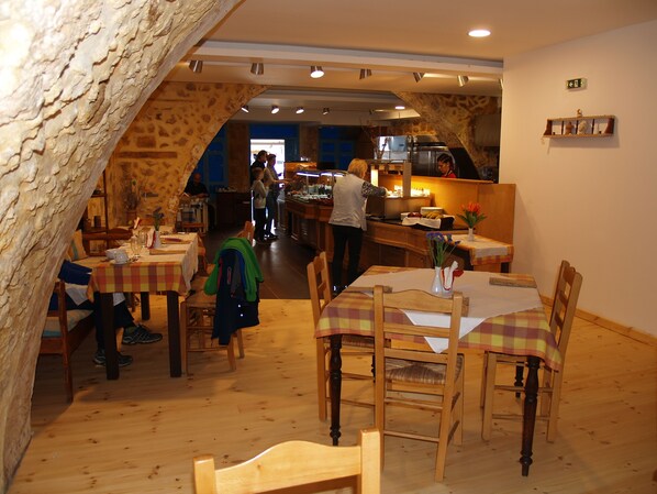 Daily buffet breakfast (EUR 15 per person)
