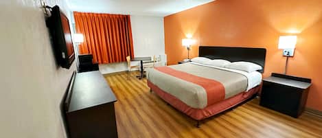 1 bedroom, desk, free WiFi, bed sheets