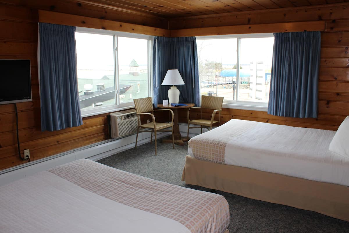 Room, 2 Queen Beds, Non Smoking (Waterfront) | WiFi (free), bed sheets