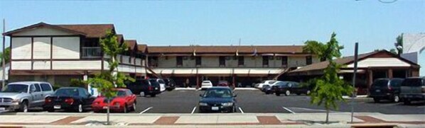 Majoituspaikan julkisivu