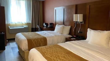 Desk, iron/ironing board, free WiFi, bed sheets