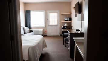 Chambre Simple, 1 trÚs grand lit | Coffres-forts dans les chambres, décoration personnalisée