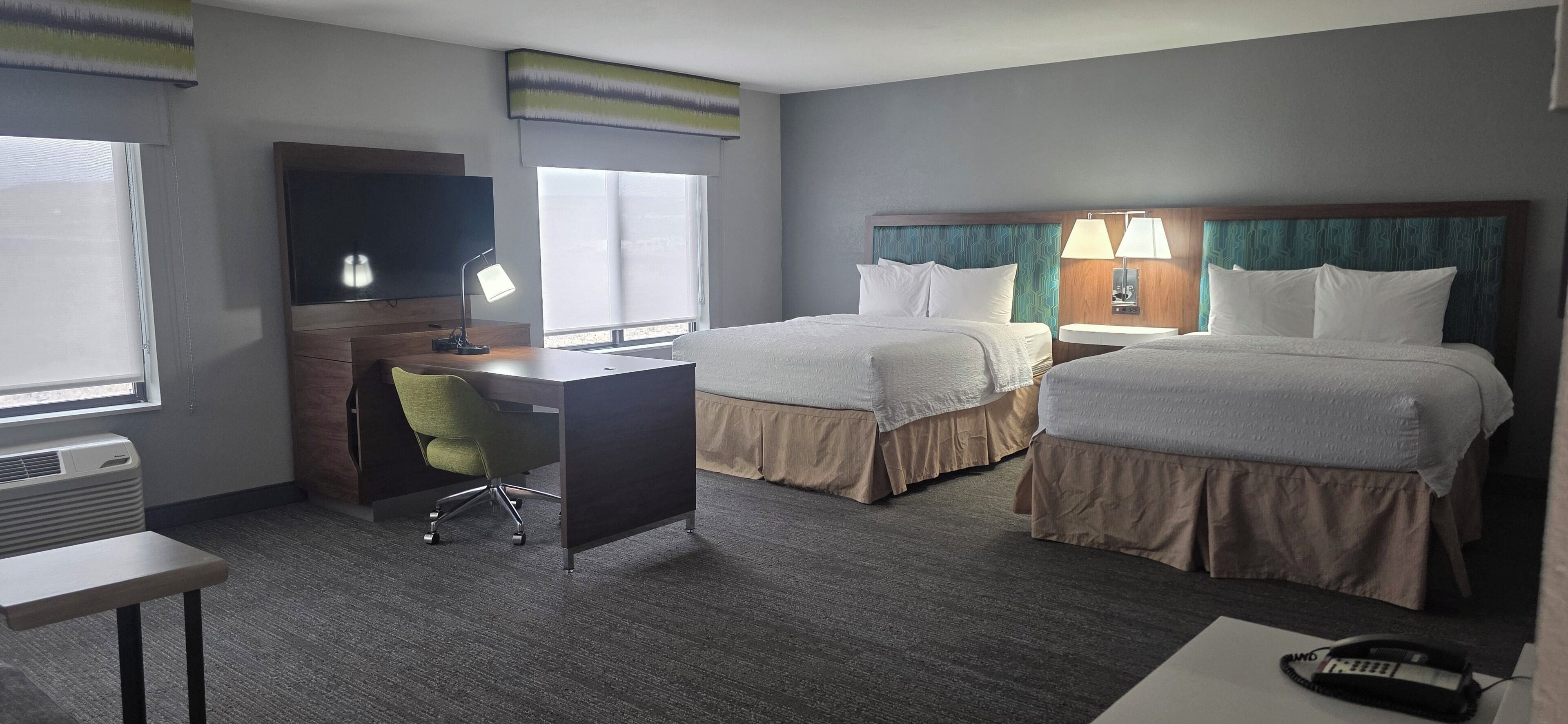 Suite, 2 Queen Beds, Non Smoking | In-room safe, iron/ironing board, free WiFi, alarm clocks