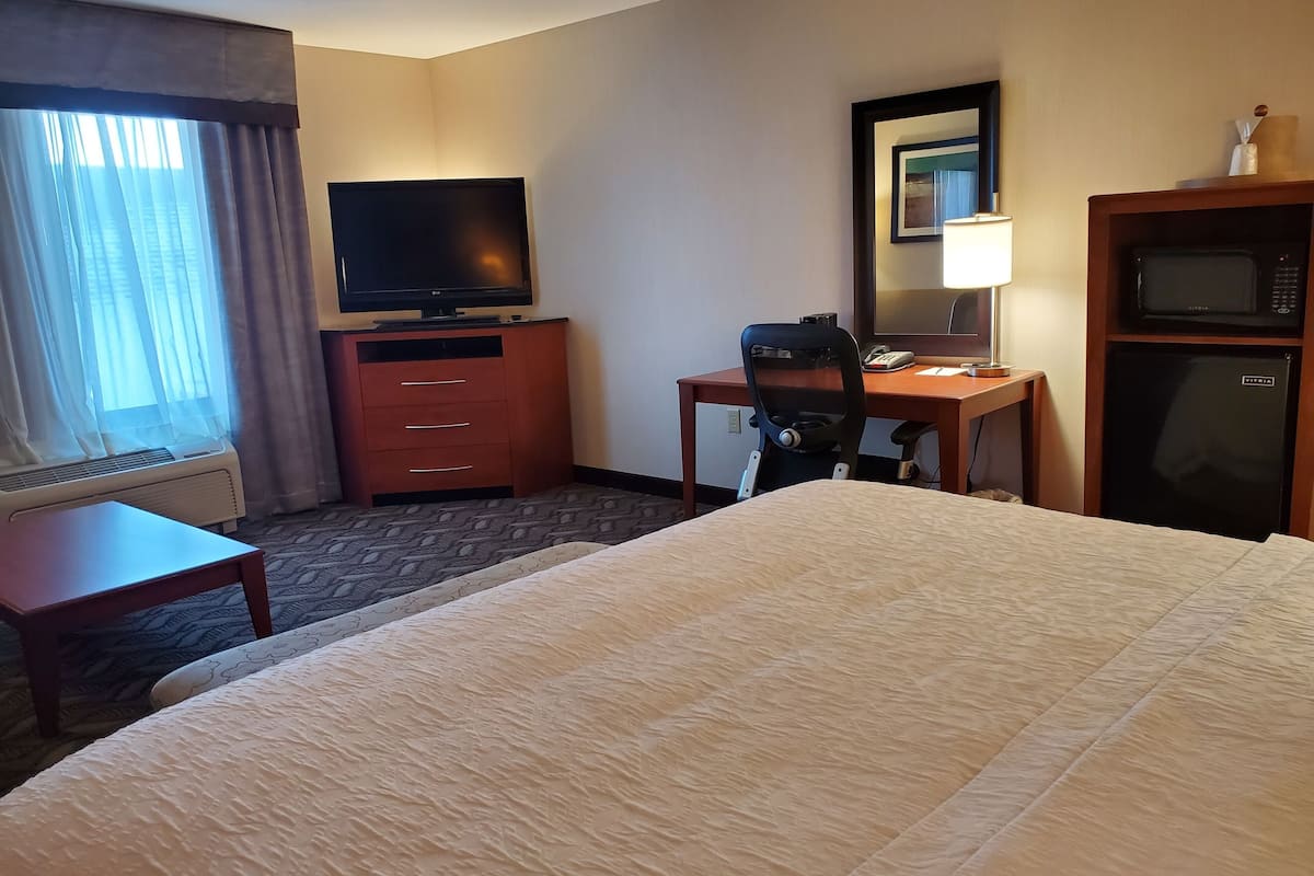 studio, 1 king bed with sofa bed, non smoking | in-room safe, iron/ironing board, free wifi, alarm clocks