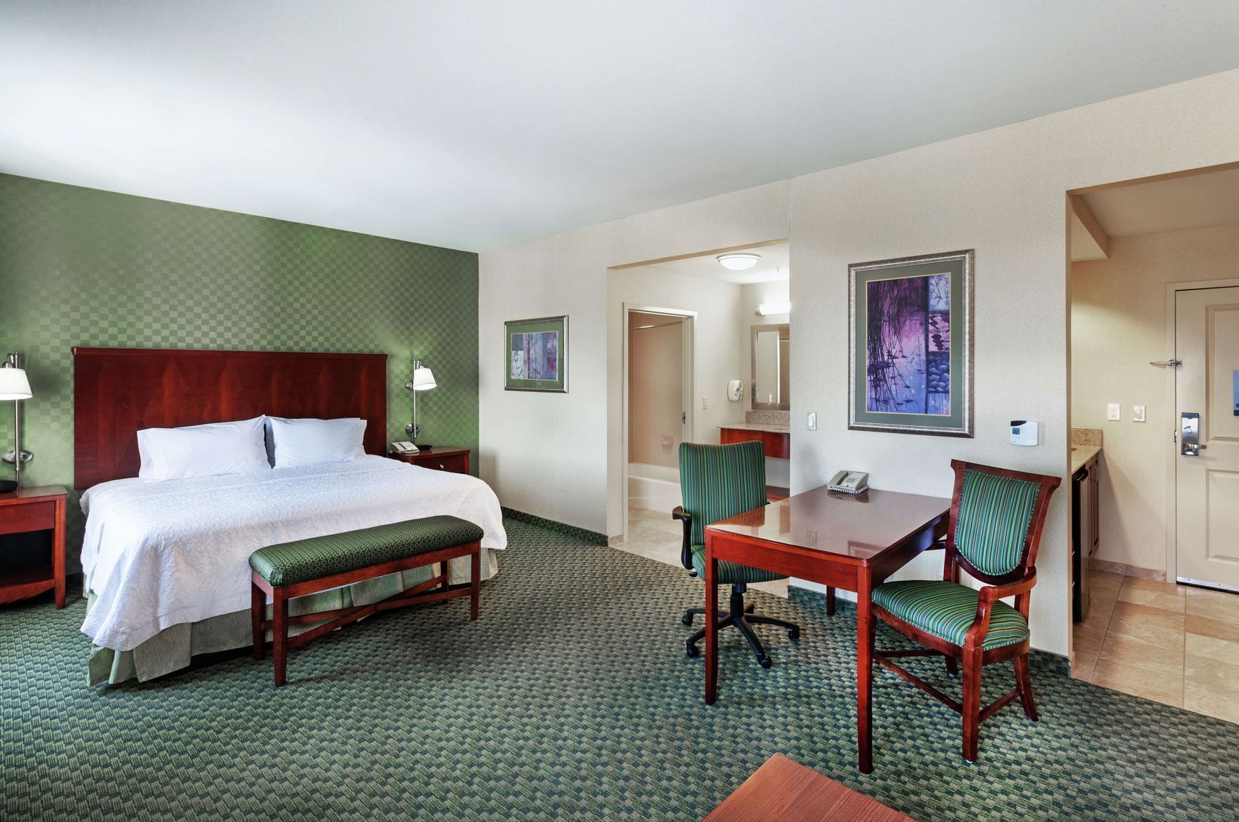 Down duvets, in-room safe, individually furnished, laptop workspace