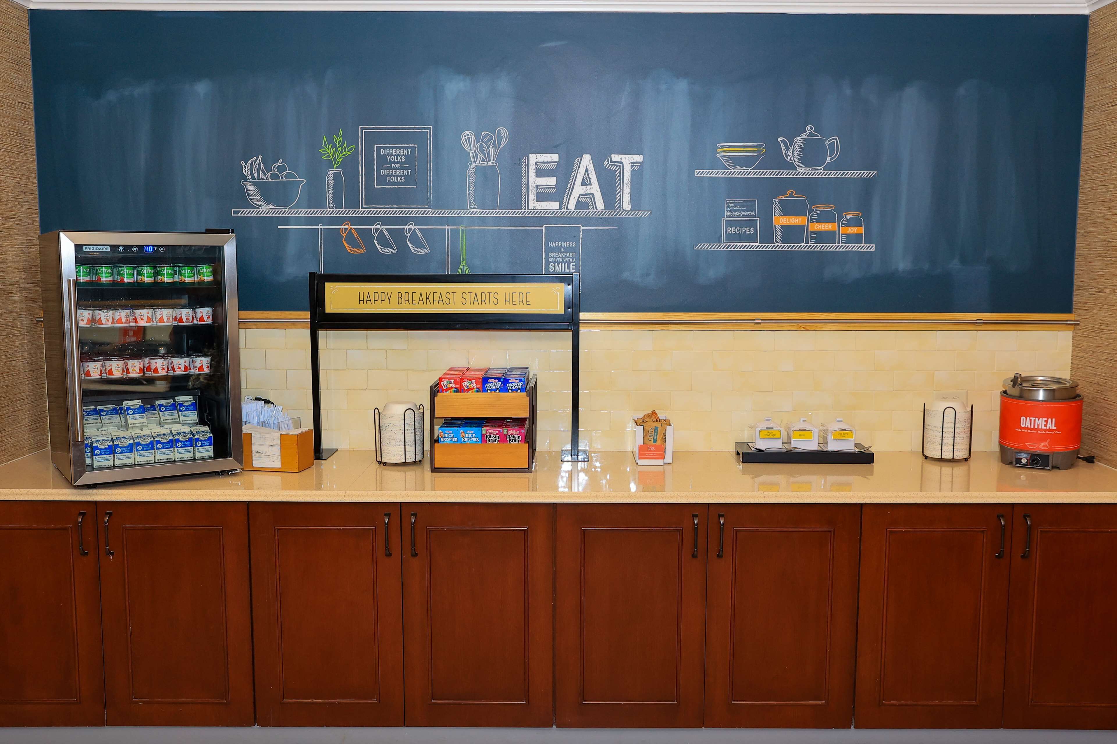 free daily on-the-go breakfast