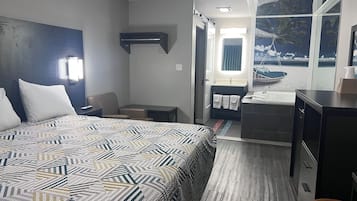 Desk, iron/ironing board, free WiFi, bed sheets