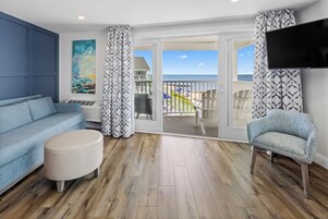 Ropa de cama de alta calidad, minibar y cortinas blackout 