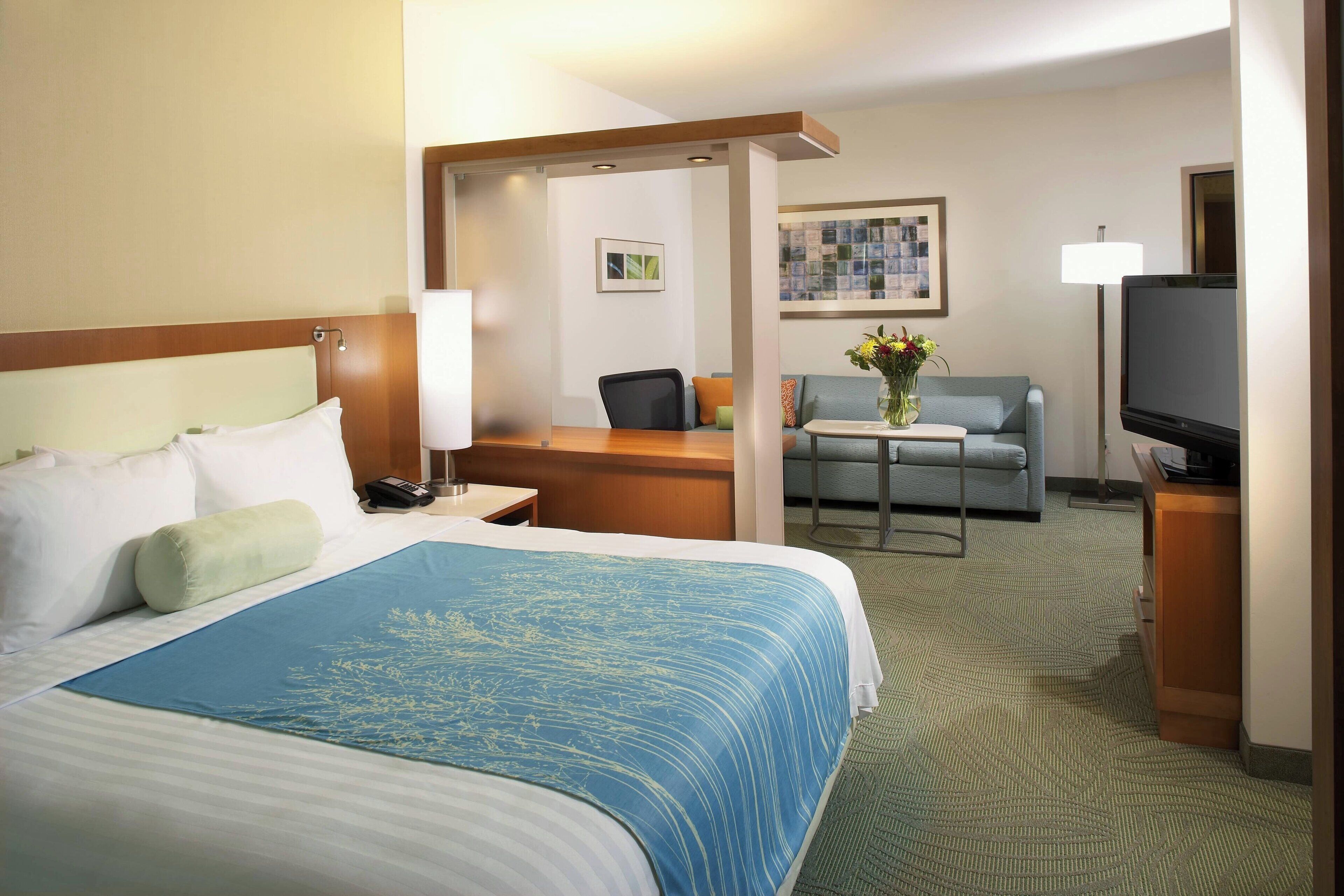 pillow-top beds, in-room safe, desk, blackout curtains