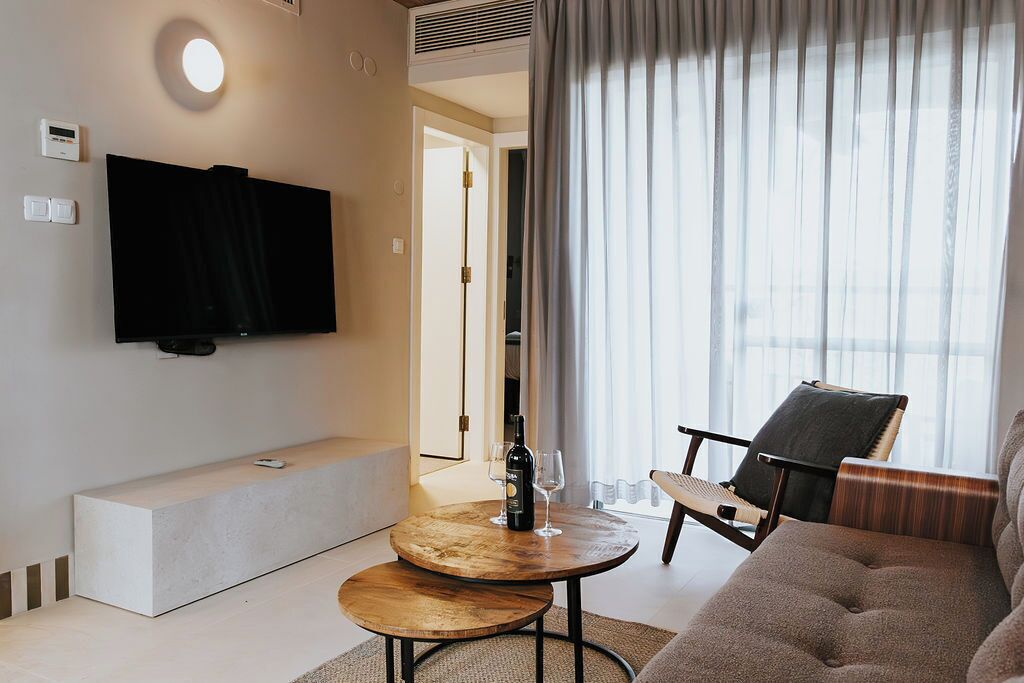 1 개의 침실, 고급 침구, 객실 내 금고, 암막 커튼