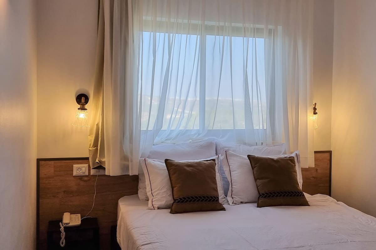 Suite Classique, balcon | Coin séjour