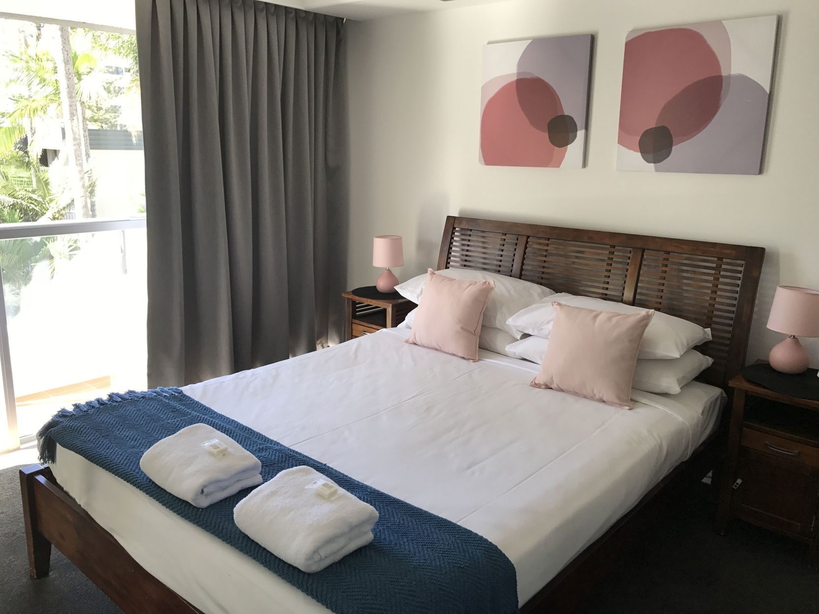 Hypo-allergenic bedding, down duvets, individually decorated