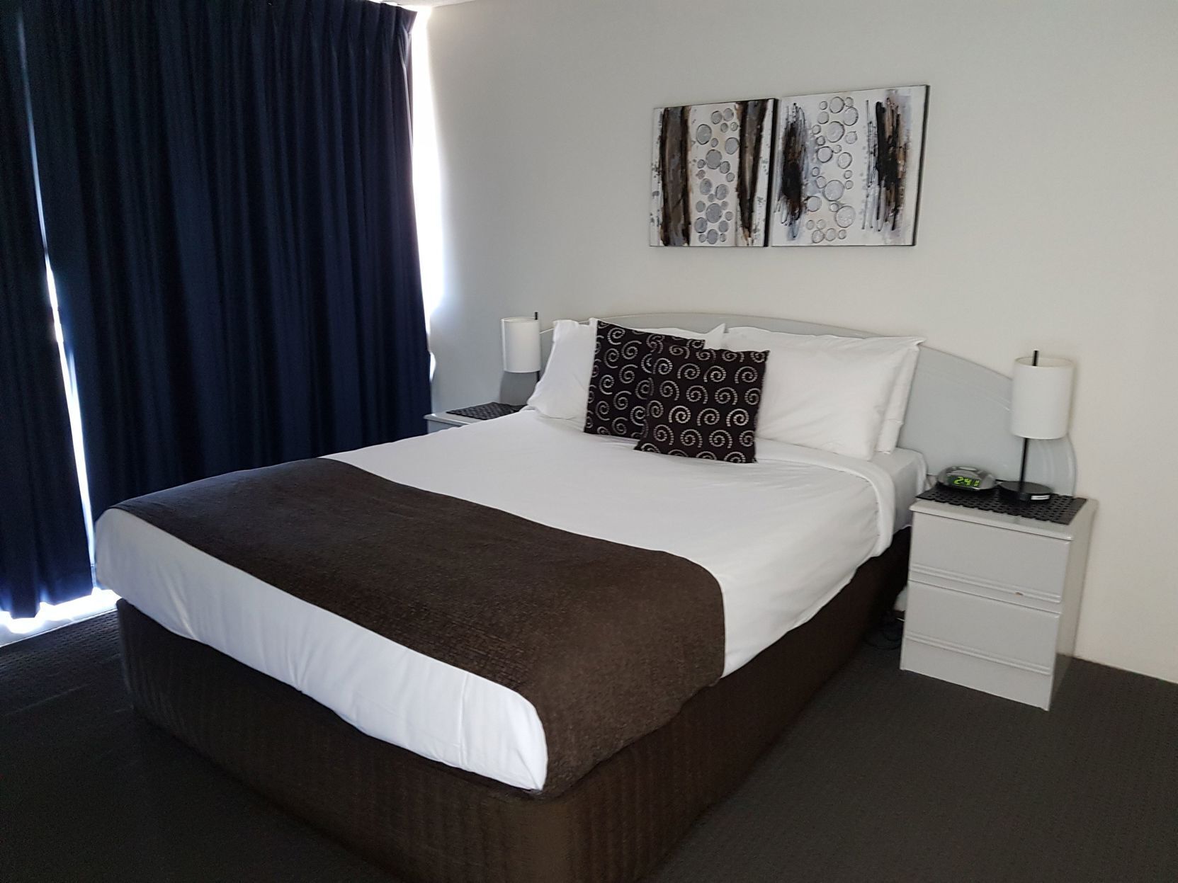 Hypo-allergenic bedding, down duvets, individually decorated