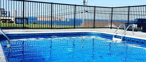 Seasonal outdoor pool