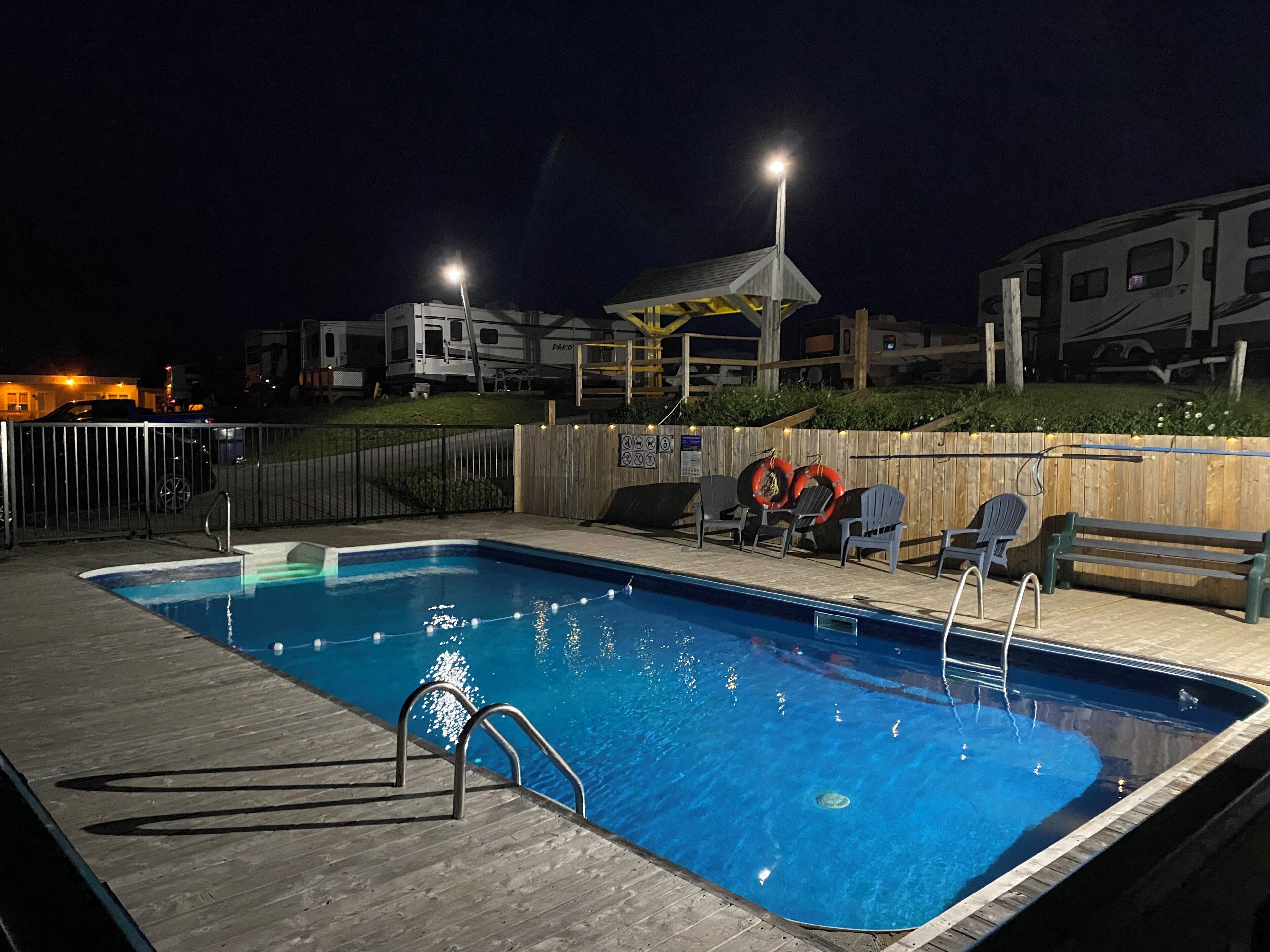 seasonal outdoor pool