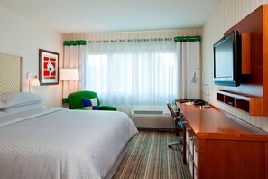 Premium bedding, pillow-top beds, in-room safe, desk