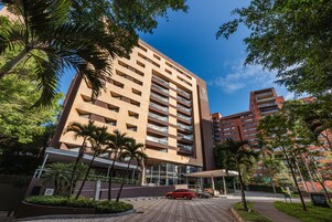 Fachada de la propiedad