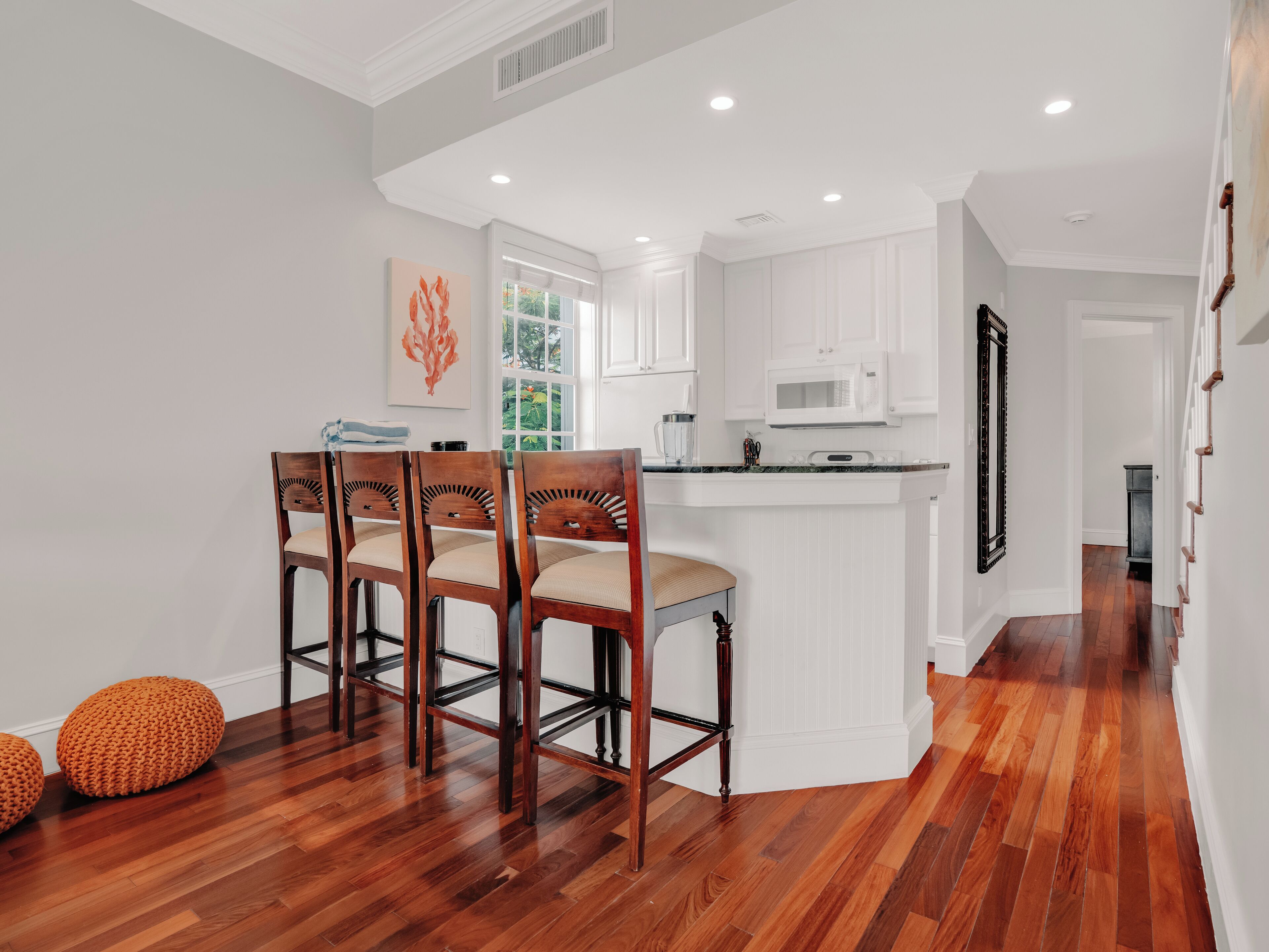 luxury two bedroom villa with king and 2 doubles | private kitchen | microwave, coffee/tea maker