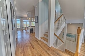 House, 5 Bedrooms, Balcony, Beachfront | Living area - Pineapple Villas on Laguna Beach (Panama City Beach)