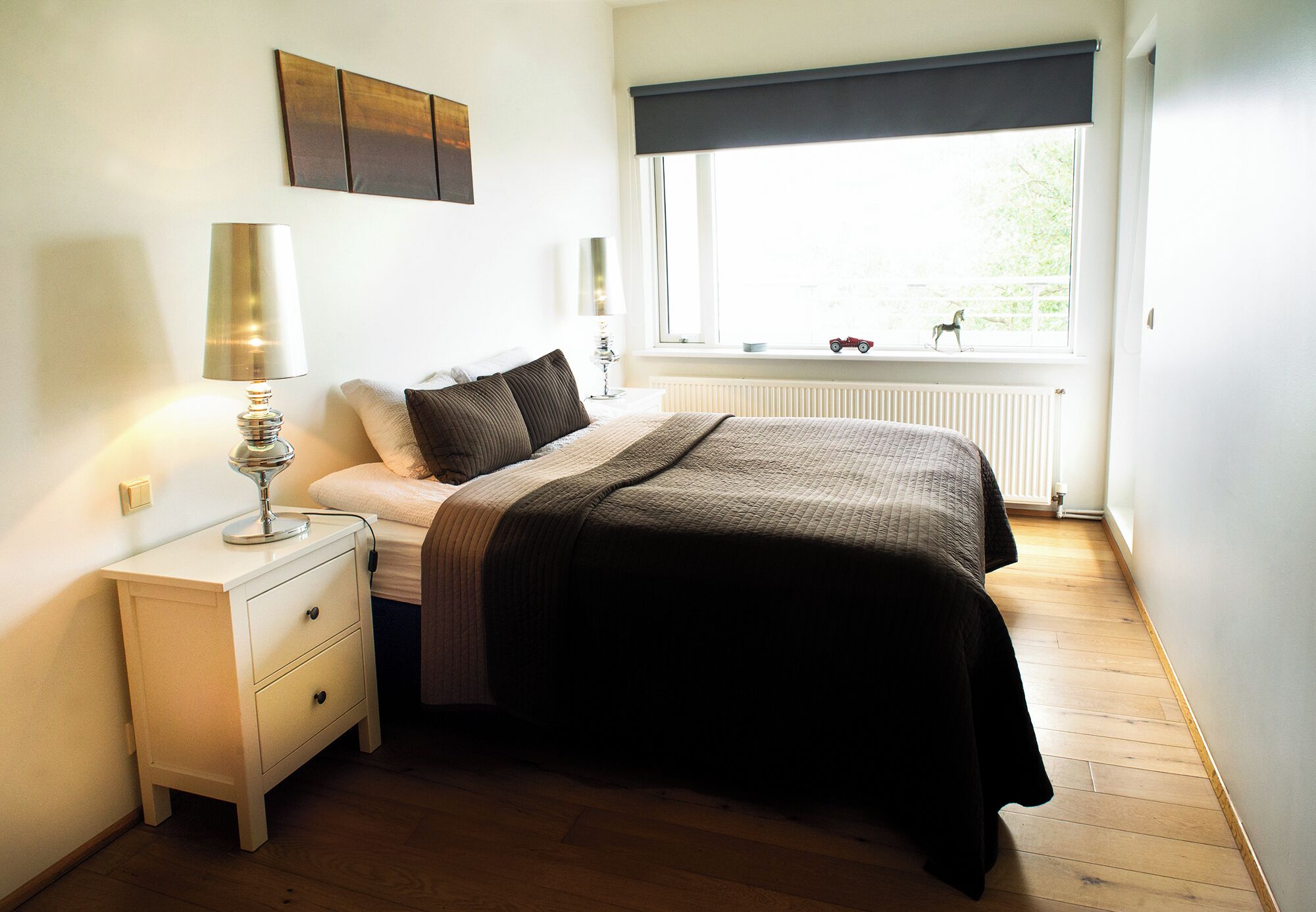 Deluxe Two-Bedroom Apartment with Balcony - Laugavegur 85 | In-room safe, soundproofing, free cots/infant beds, free WiFi