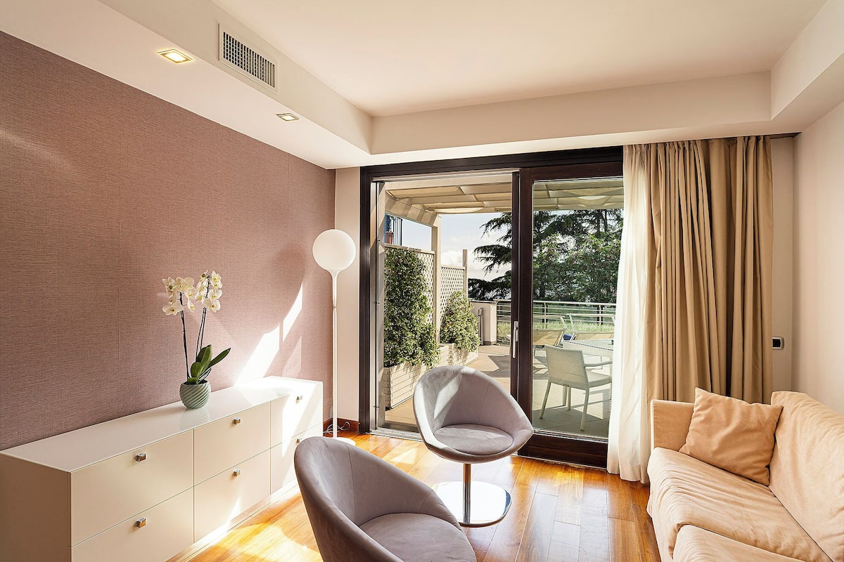 Deluxe-Zimmer, eingeschränkter Meerblick