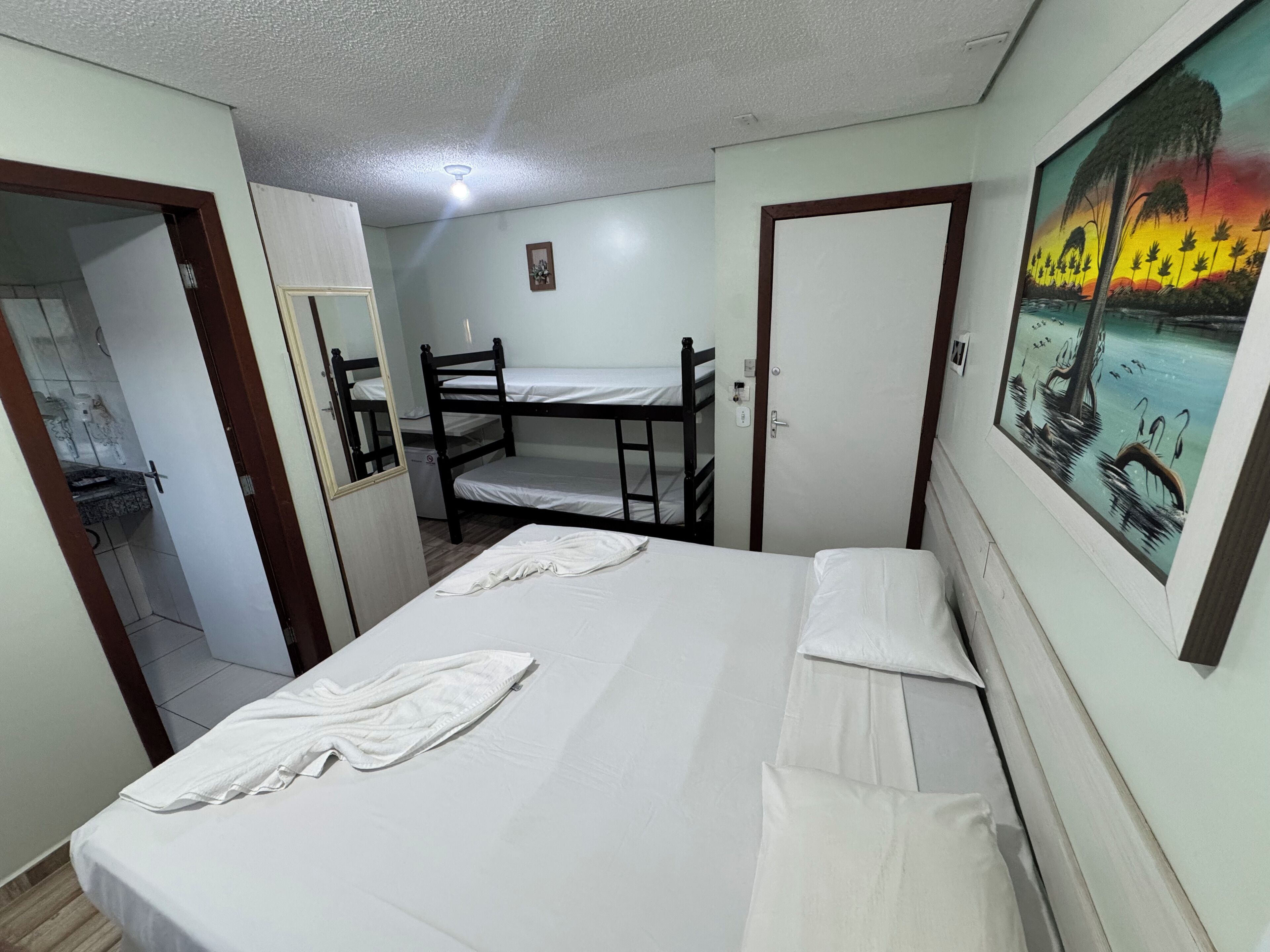 Quintuple Room, Ensuite | Minibar, in-room safe, desk, blackout drapes