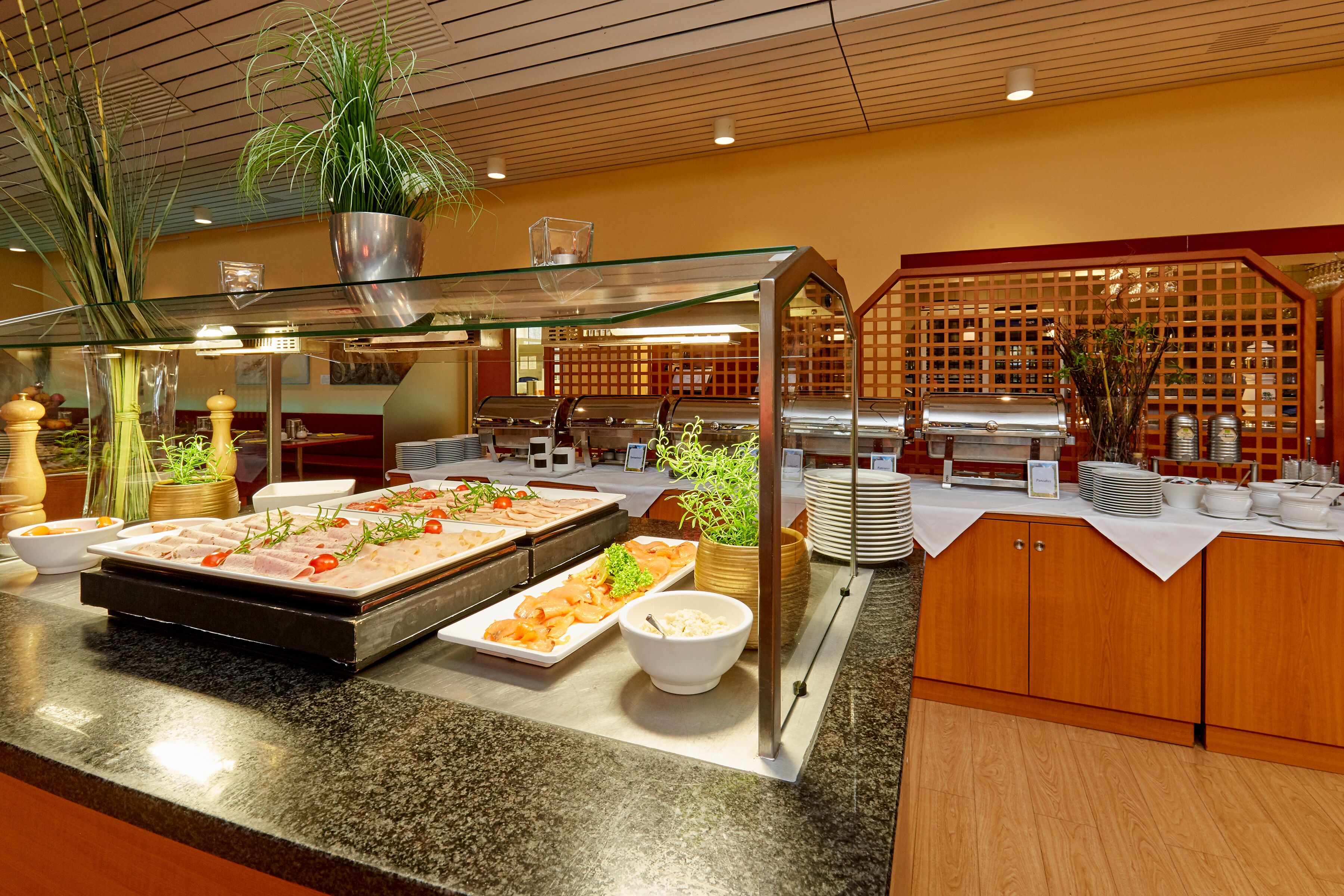 daily buffet breakfast (eur 18 per person)
