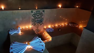 Body treatments, deep-tissue massages, body wraps, body scrubs, facials