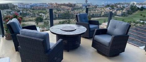 Luxury Penthouse, 3 Bedrooms, Ocean View | Terrace/patio