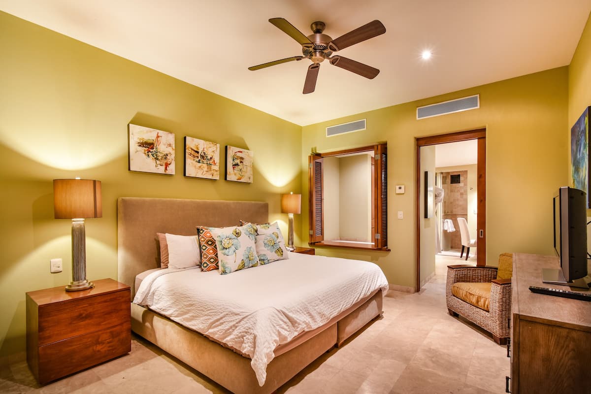 Suite Luxe, 1 chambre, terrasse, vue océan | Literie hypoallergénique, matelas Select Comfort
