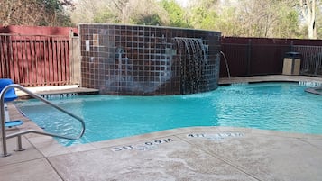 Seasonal outdoor pool