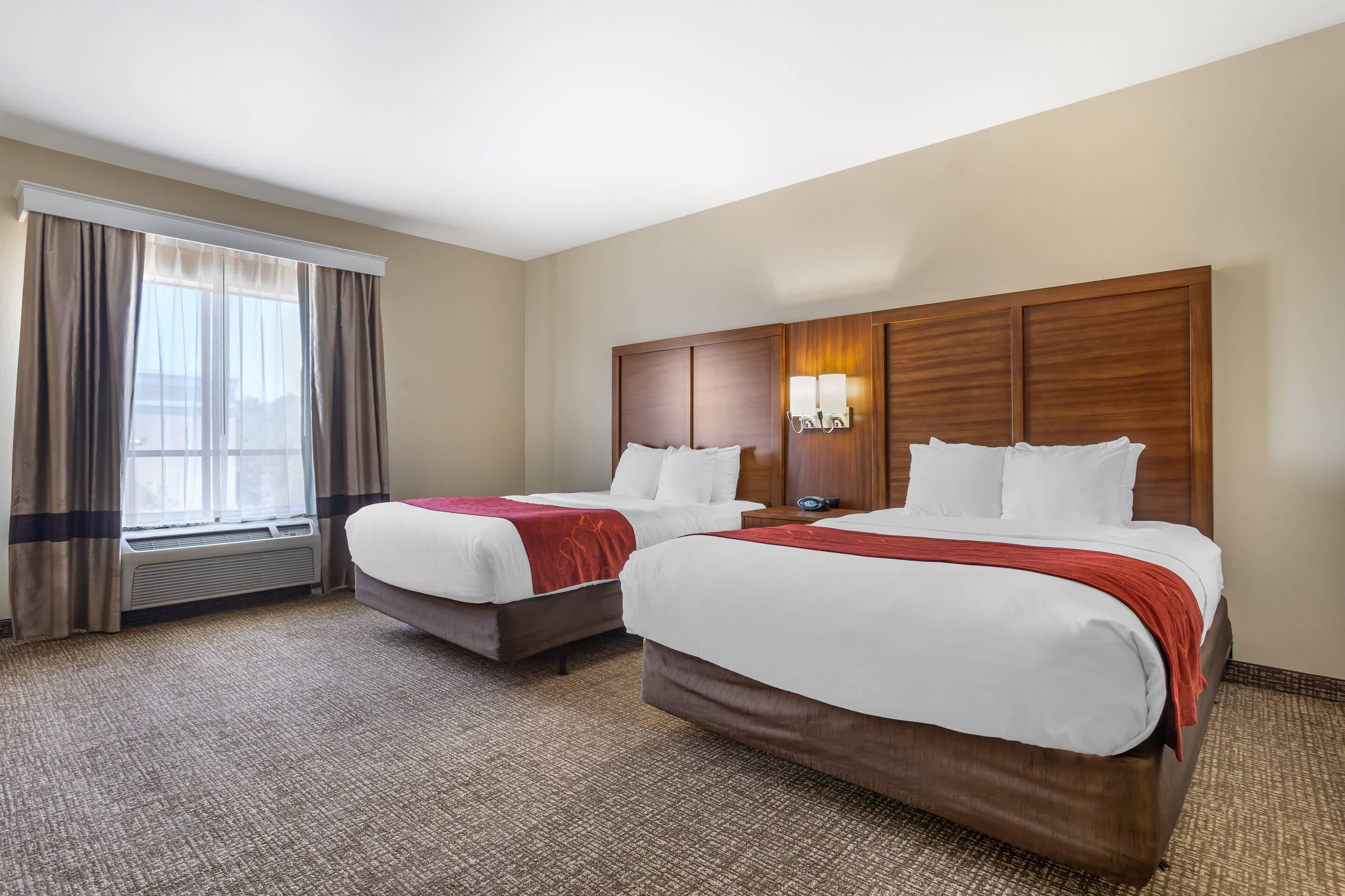 Suite, Multiple Beds, Accessible, Non Smoking | Premium bedding, pillowtop beds, in-room safe, desk