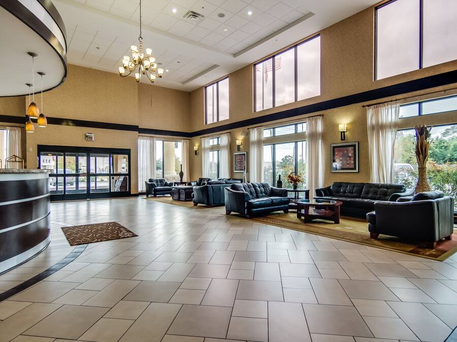 Sitzecke in der Lobby