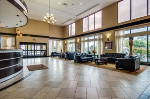 Sala de estar en el lobby