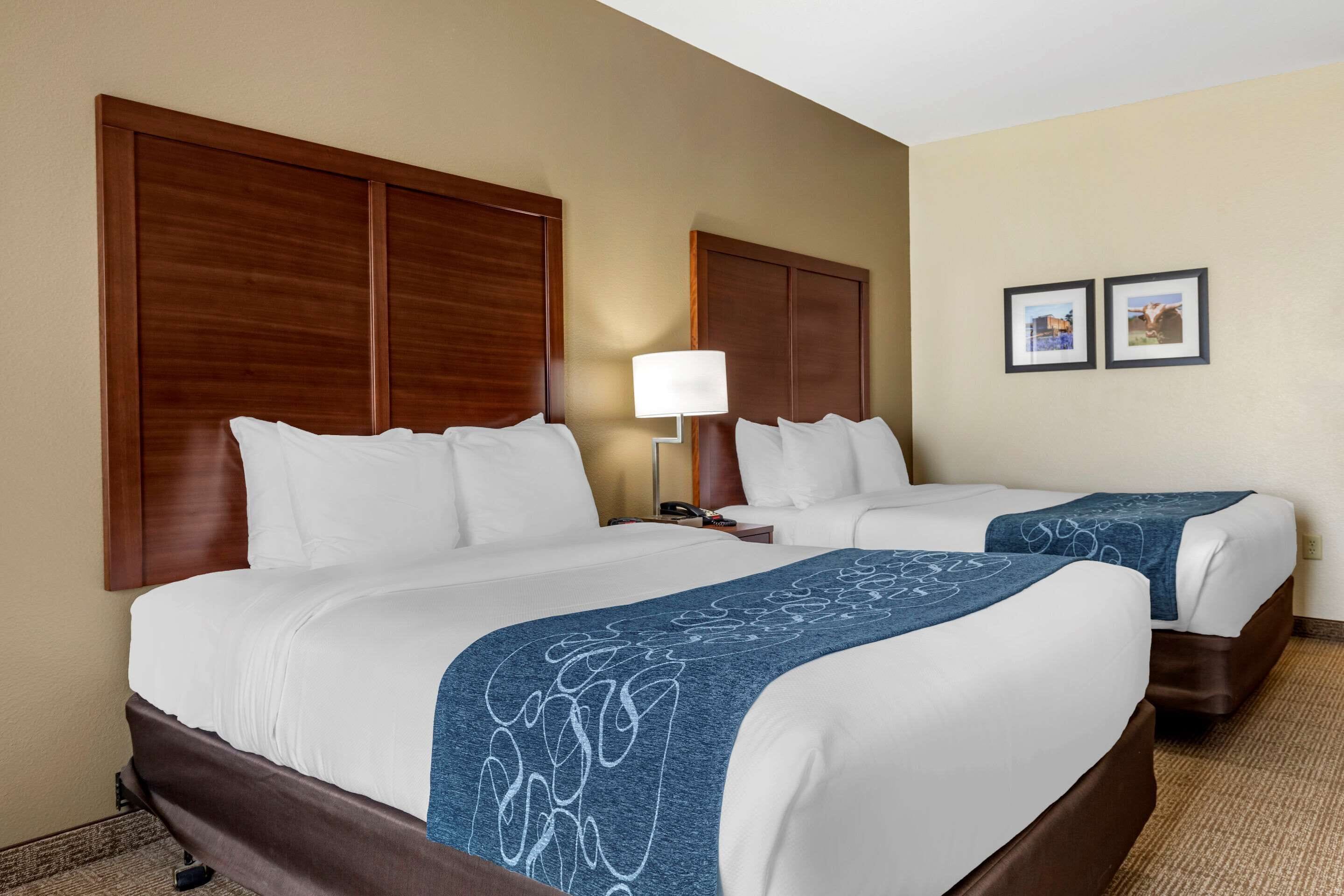 room, 2 queen beds, accessible, non smoking | desk, iron/ironing board, free wifi, bed sheets