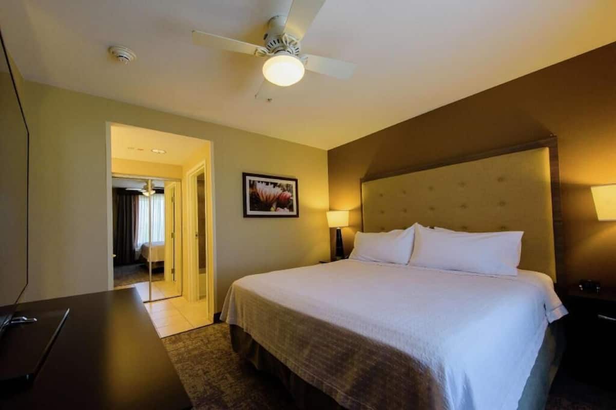 Premium bedding, individually furnished, desk, laptop workspace