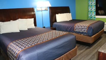 Desk, iron/ironing board, cots/infant beds, rollaway beds