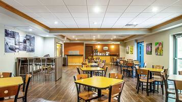 Free buffet breakfast