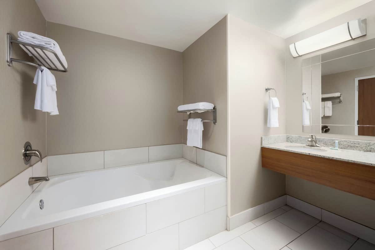 desk, laptop workspace, blackout curtains, soundproofing