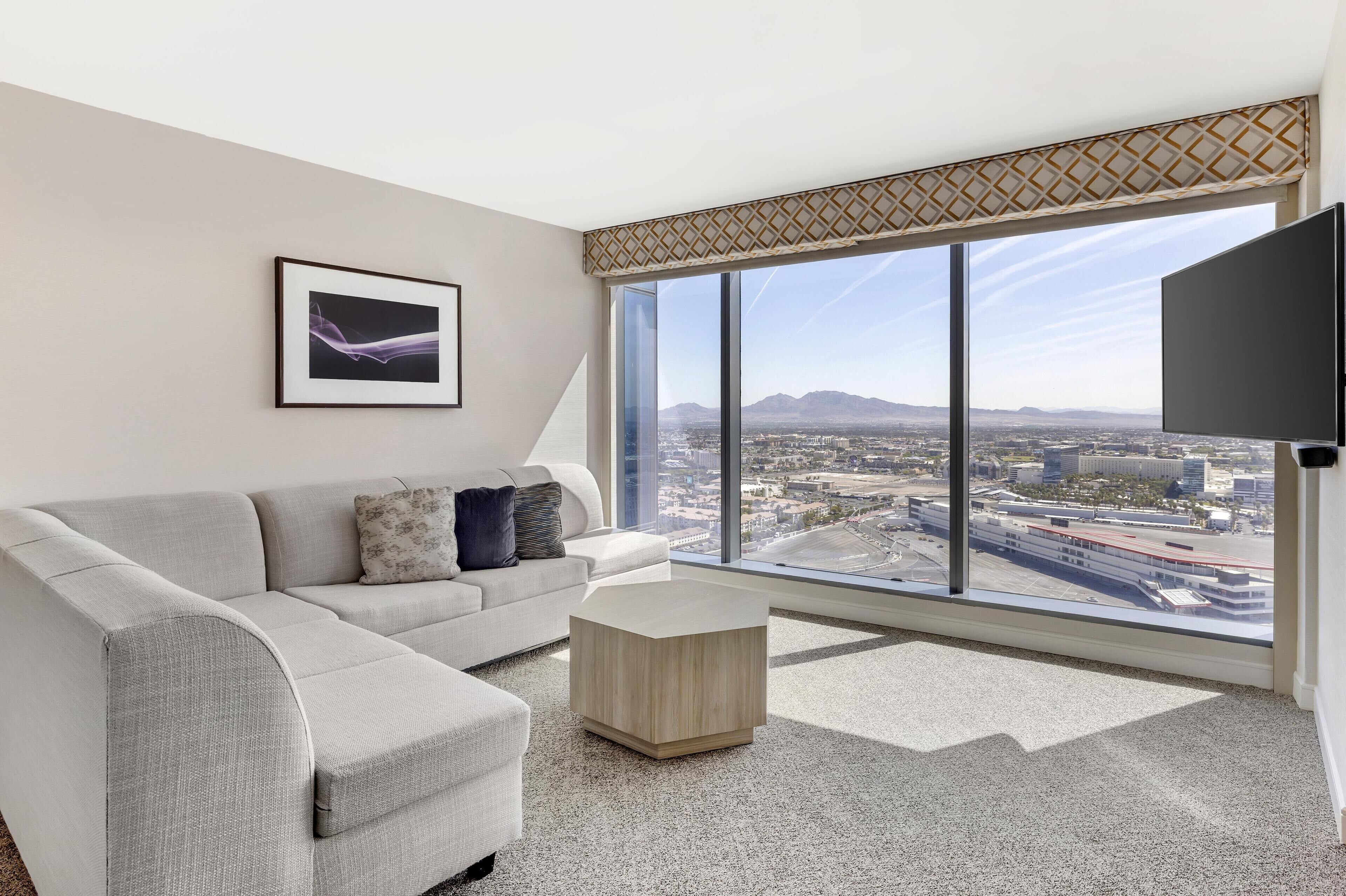 50-inch LCD TV with cable channels, TV, DVD player