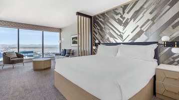 Grand-studio, 1 suuri parisänky, keittotila | Ylelliset vuodevaatteet, untuvapeitot, pillowtop-patjalliset sängyt