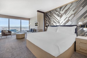 Grand studio, 1 kingsize bed, kitchenette | Luxe beddengoed, donzen dekbedden, pillowtop-bedden