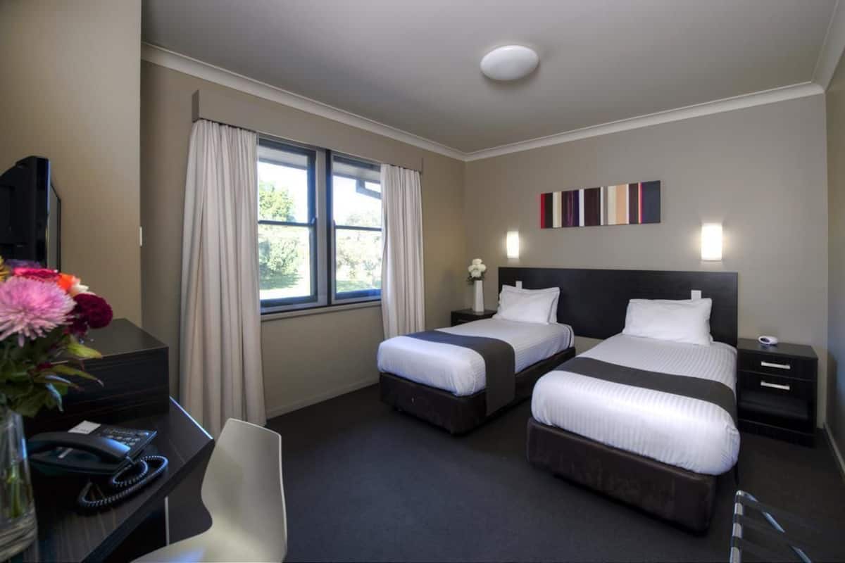 In-room safe, desk, iron/ironing board, free cribs/infant beds