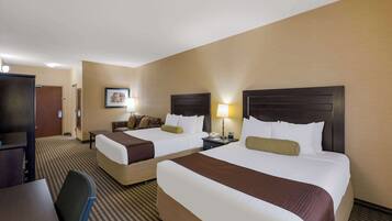 Caja de seguridad en la habitación y escritorio