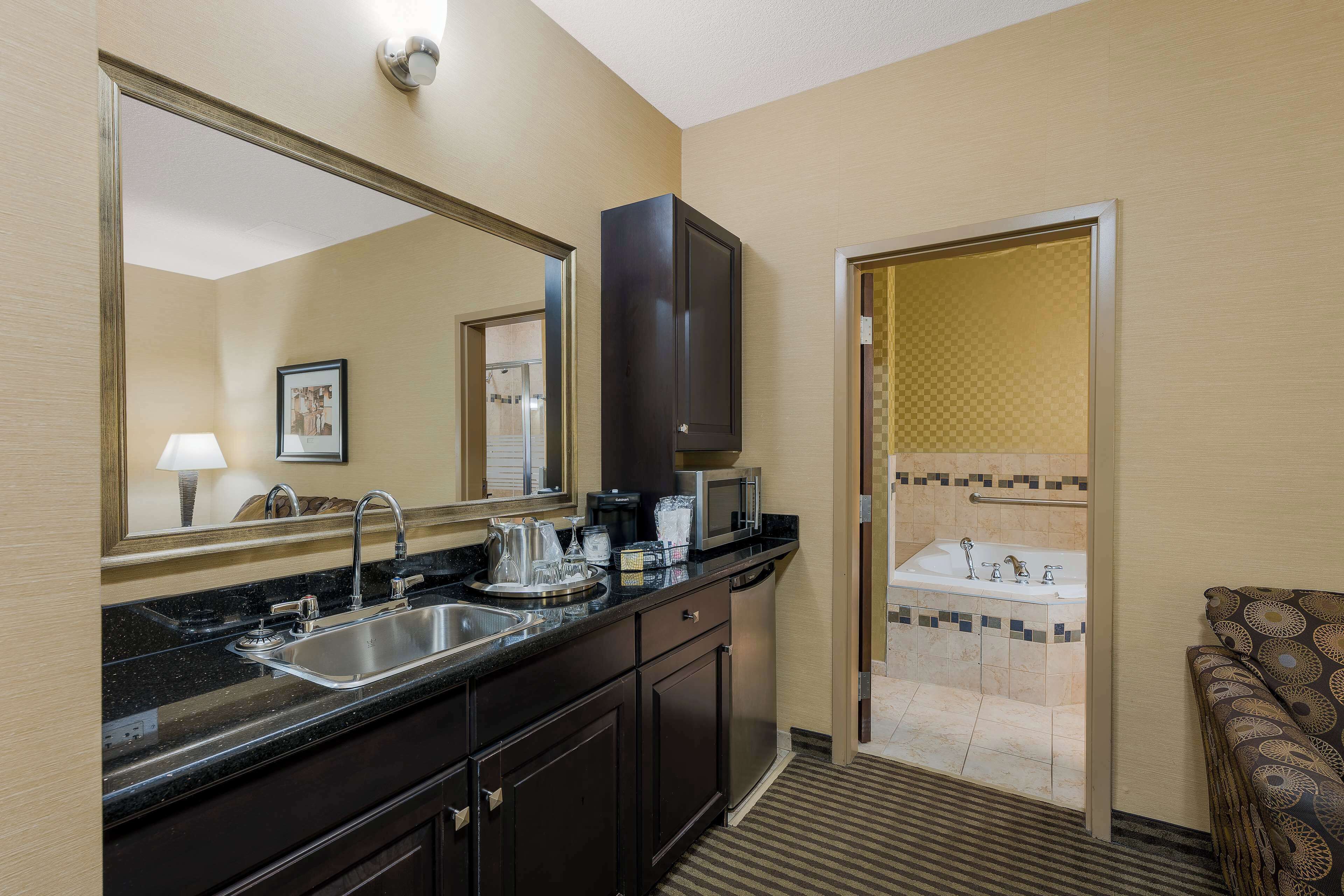 standard room, 1 king bed, non smoking, refrigerator & microwave (walk-in shower;with sofabed) | 1 bedroom, in-room safe, desk, laptop workspace