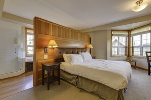 Individually decorated, individually furnished, iron/ironing board